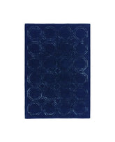 Premium Nexus Octagon Navy Rug 160x230cm – Hand-Tufted Wool & Viscose Rug